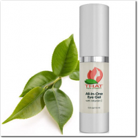 THAT Eye Cream includes green tea extract in its formula.