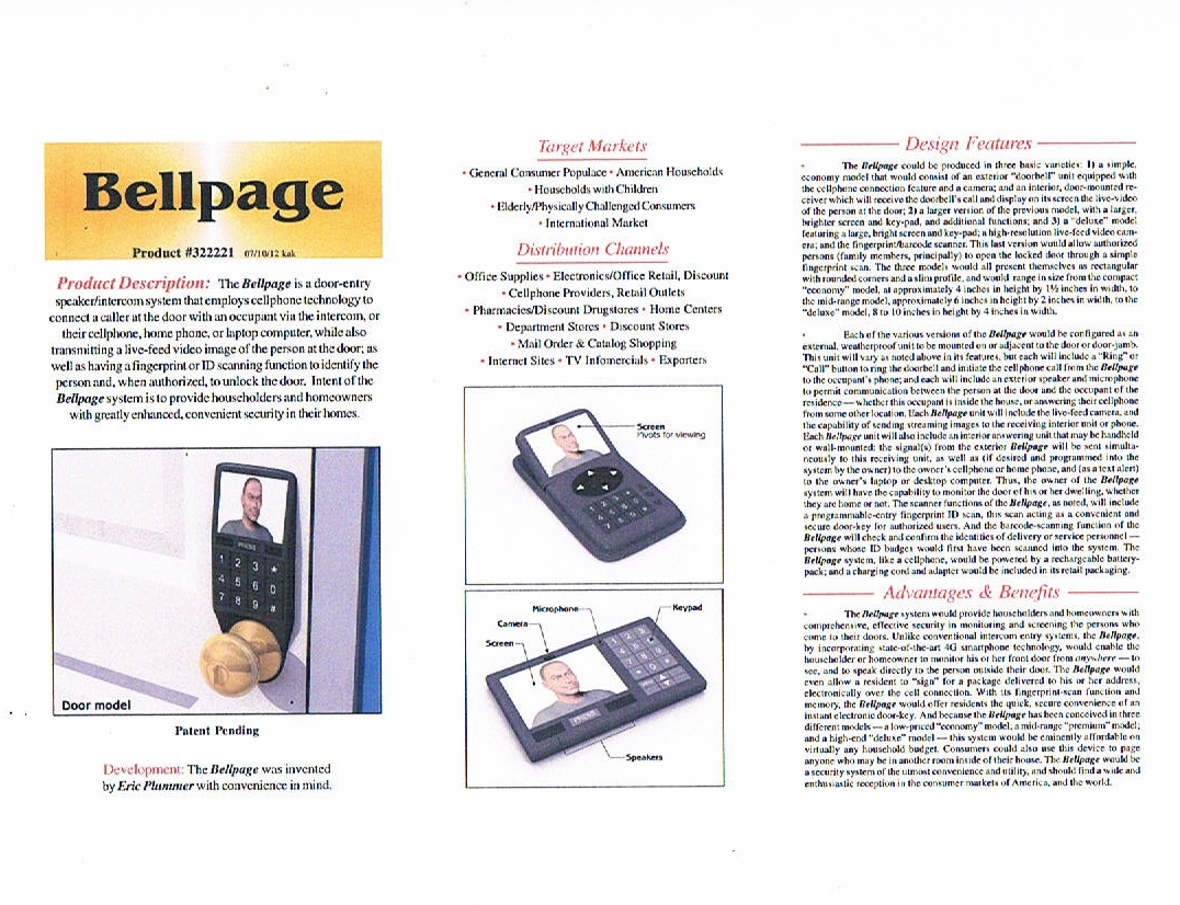 Smart doorbell pager