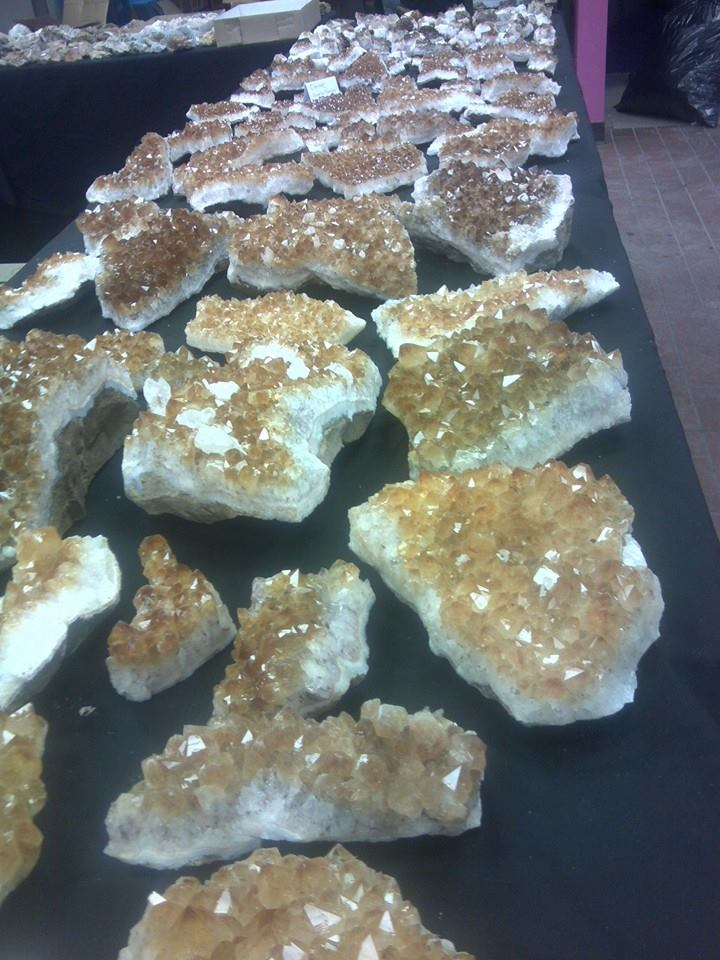 Citrine Clusters'