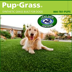 Pup-Grass Synthetic Fake Grass Built for Dogs'