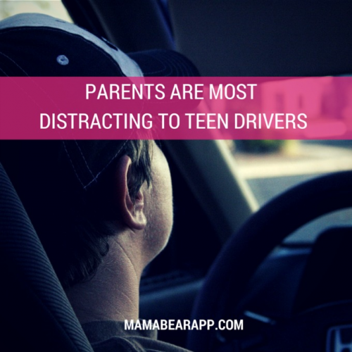 Parents Are Most Distracting to Teen Drivers'