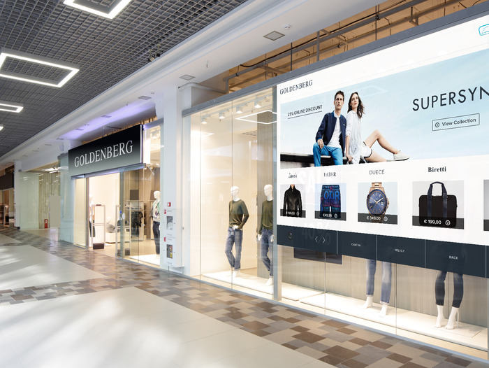 Glass Shop Wall - Step Into the Future