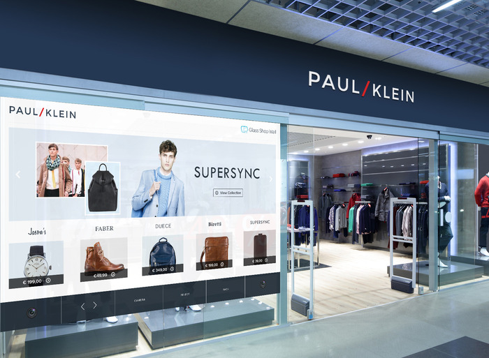 Glass Shop Wall - Step Into the Future