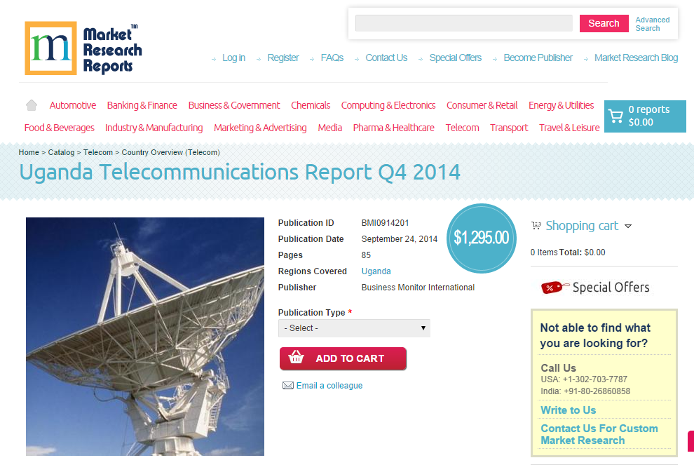 Uganda Telecommunications Report Q4 2014'