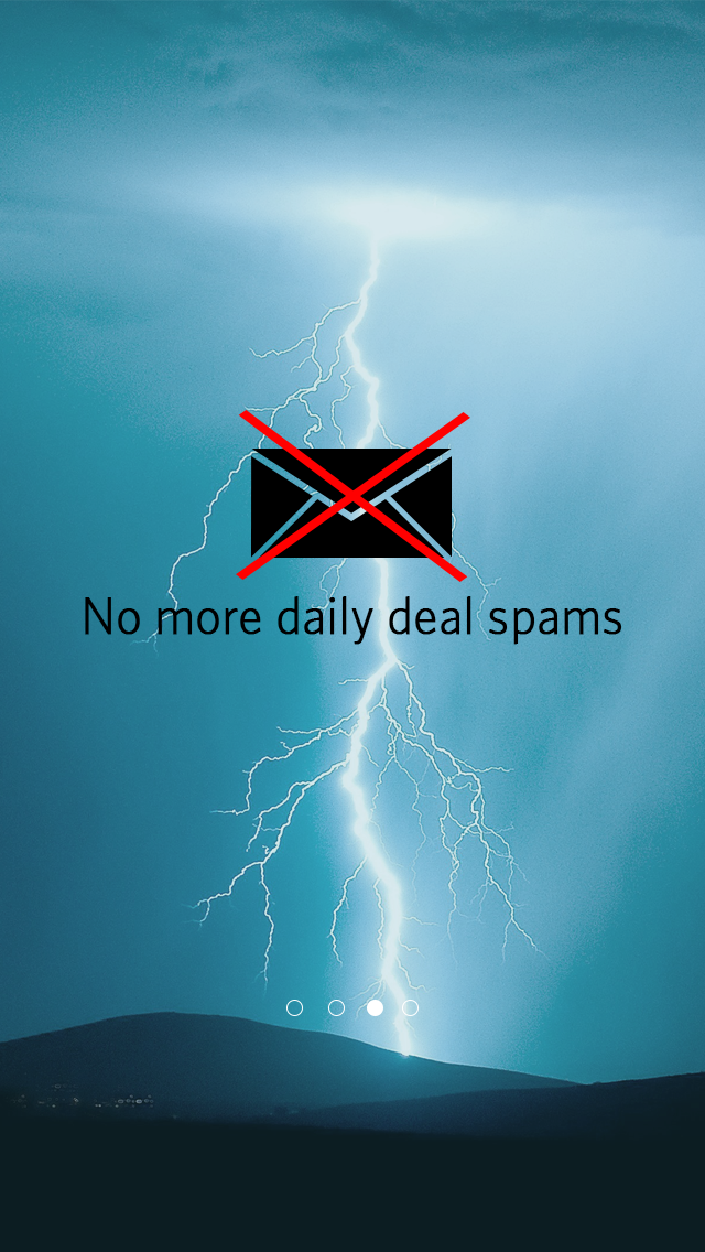 thundR- A personalized one screaming deal a day app