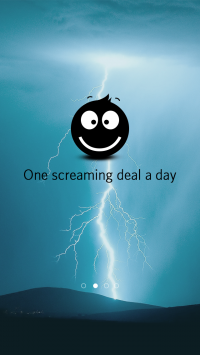 thundR- A personalized one screaming deal a day app
