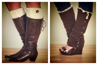 Stay Warm in Style Boot Cuffs