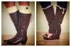 Stay Warm in Style Boot Cuffs'