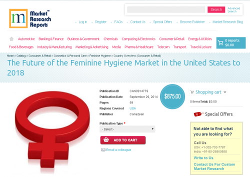 Feminine Hygiene Market in the United States to 2018'