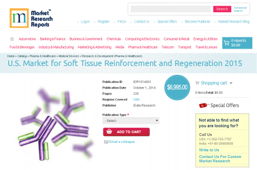U.S. Market for Soft Tissue Reinforcement and Regeneration'