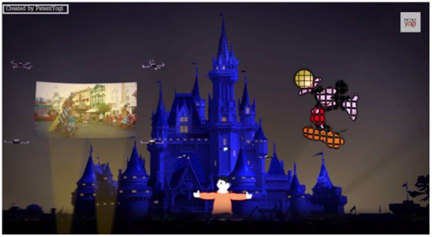 Drones to entertain at Disneyland