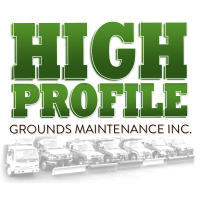 High Profile Grounds Maintenance Logo
