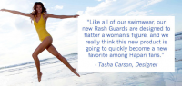 HAPARI Swimwear's Sun-Protective Rash Guard Project