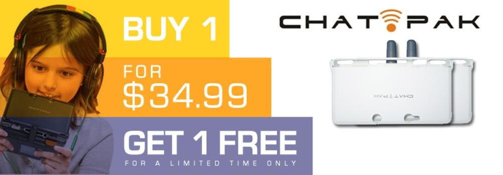 Chat-PAK Offers Two-For-One Special