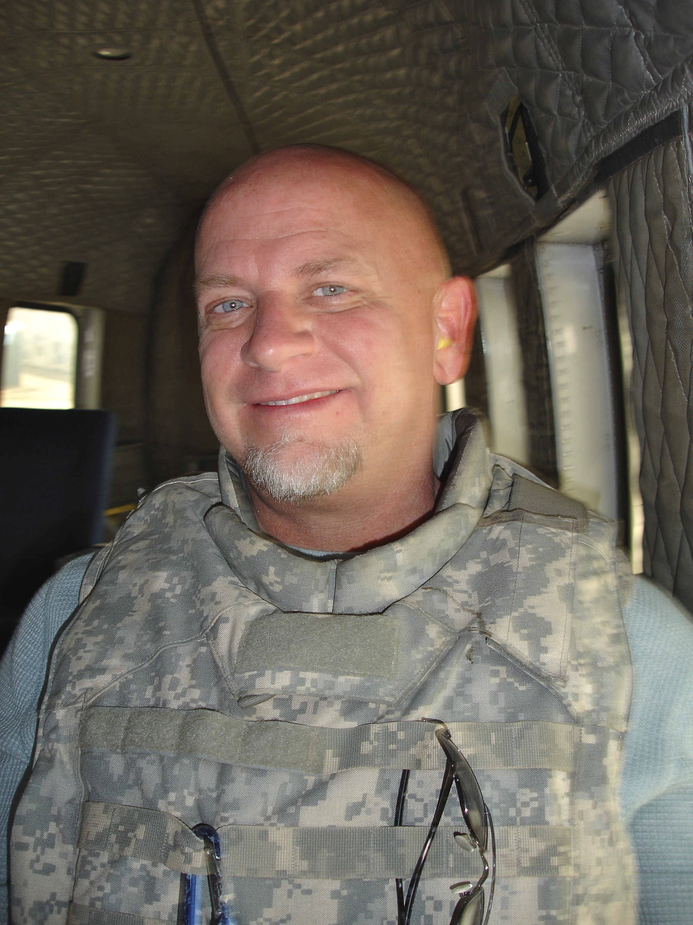 Don Barnhart plays a returning Veteran in The Freeloader'