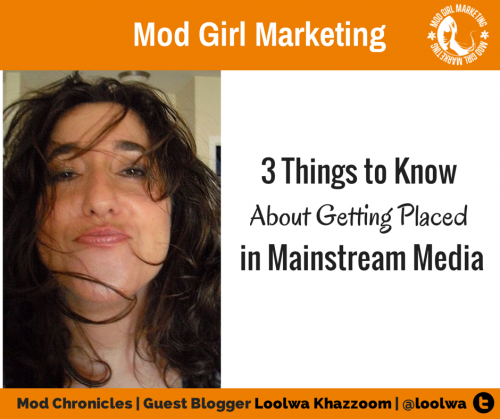 Mod Girl&amp;reg; Guest Blogger Loolwa Khazzoom'