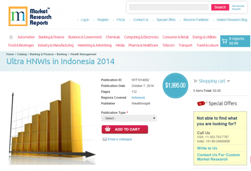 Ultra HNWIs in Indonesia 2014'