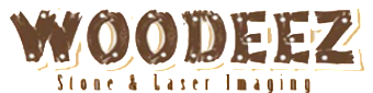 Woodeez Stone &amp; Laser Imaging Logo