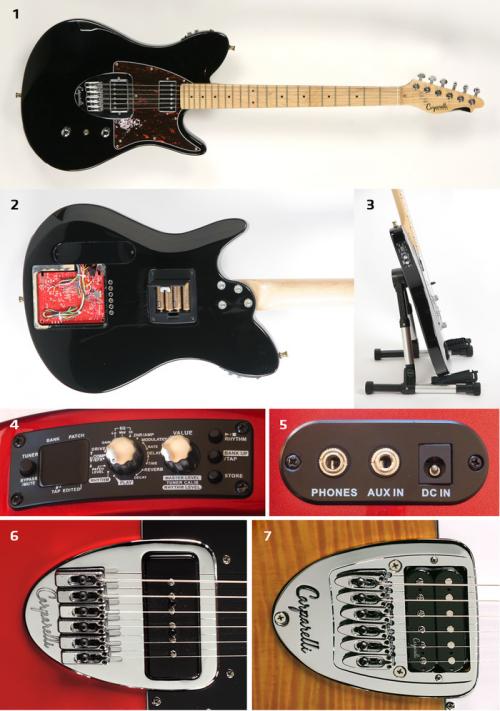 Electric Guitar with on-board Effects'