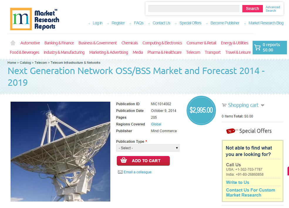 Next Generation Network OSS/BSS Market and Forecast'