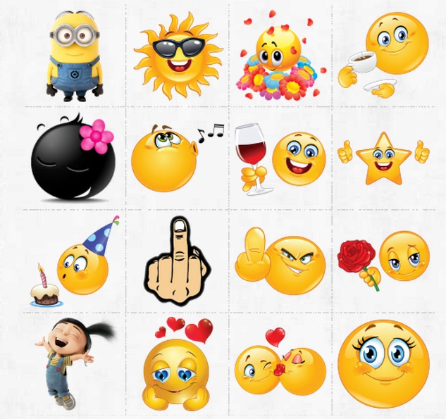 facebook emoticons for status