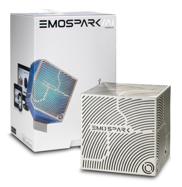 EmoShape Logo White 100