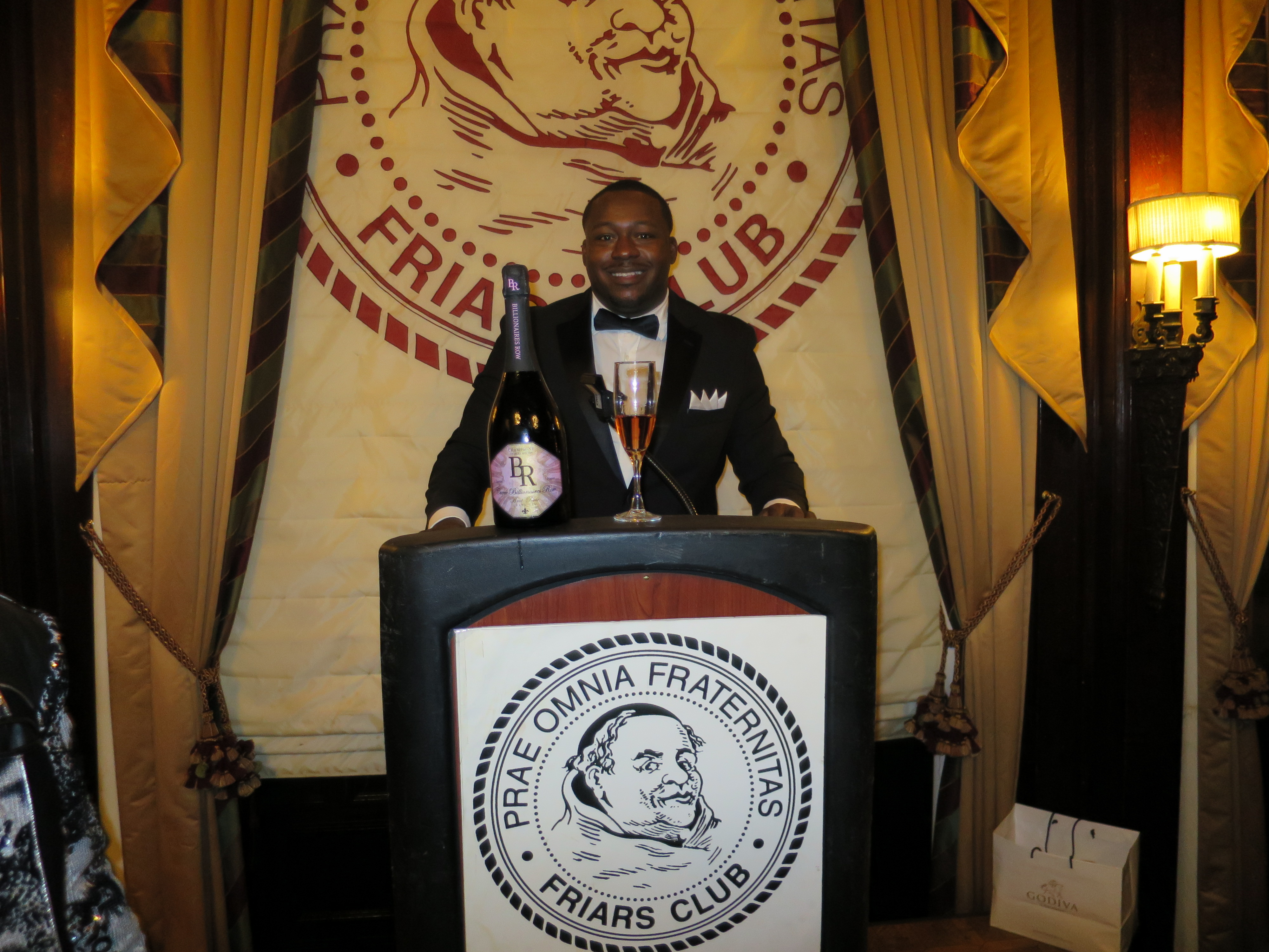 William Benson Founder of Billionaires Row Champagne'