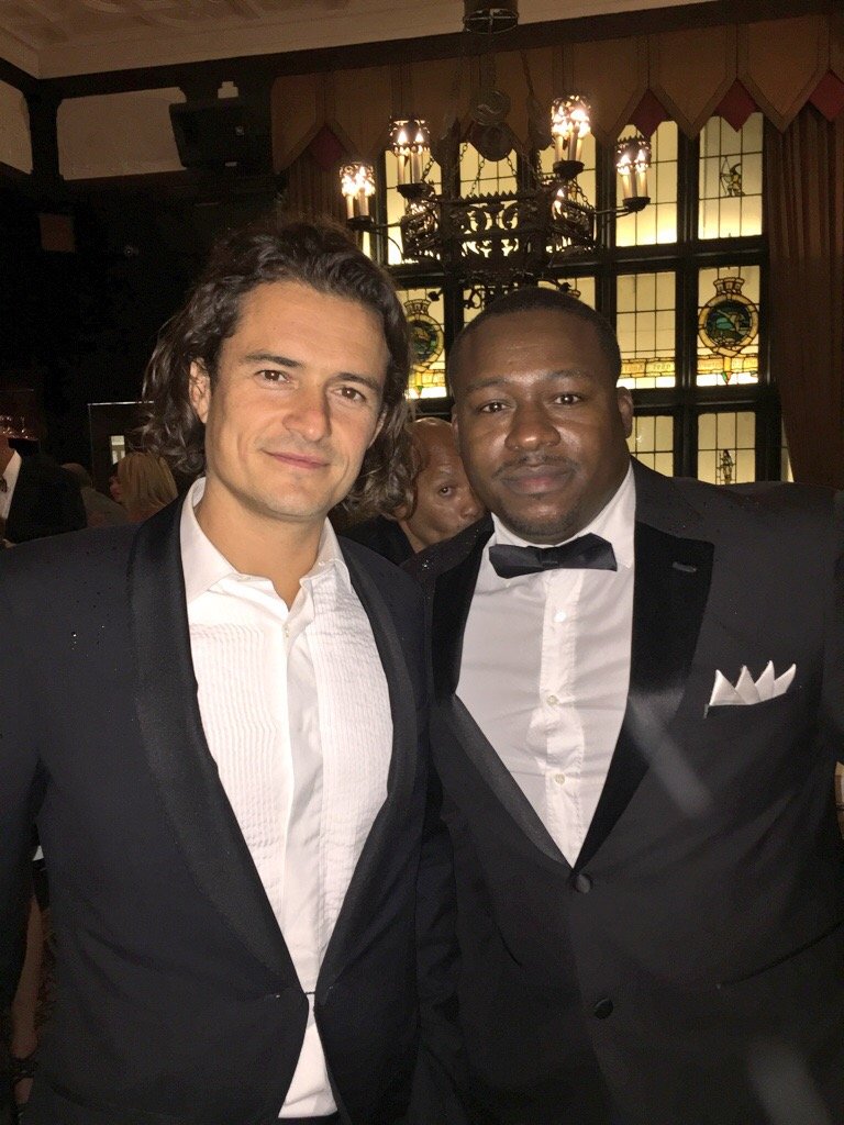 Founder Billionaires Row Champagne and Actor Orlando Bloom'