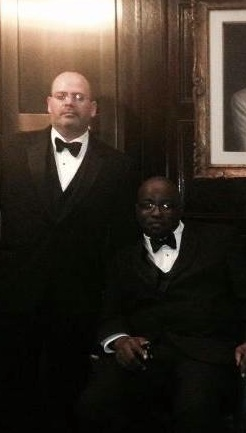Tv Producer Rollo Robertson and Marc Korn'