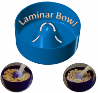 Laminar Bowl - No More Splashed Cereal Milk, Soup, Etc