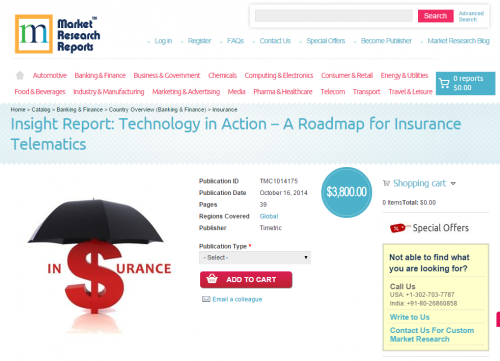 Technology in Action - A Roadmap for Insurance Telematics'