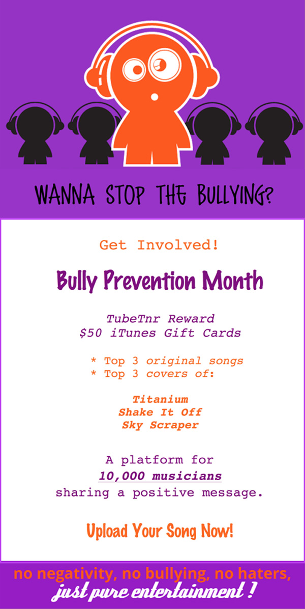 Bully Prevention Competiton For Young Musicians