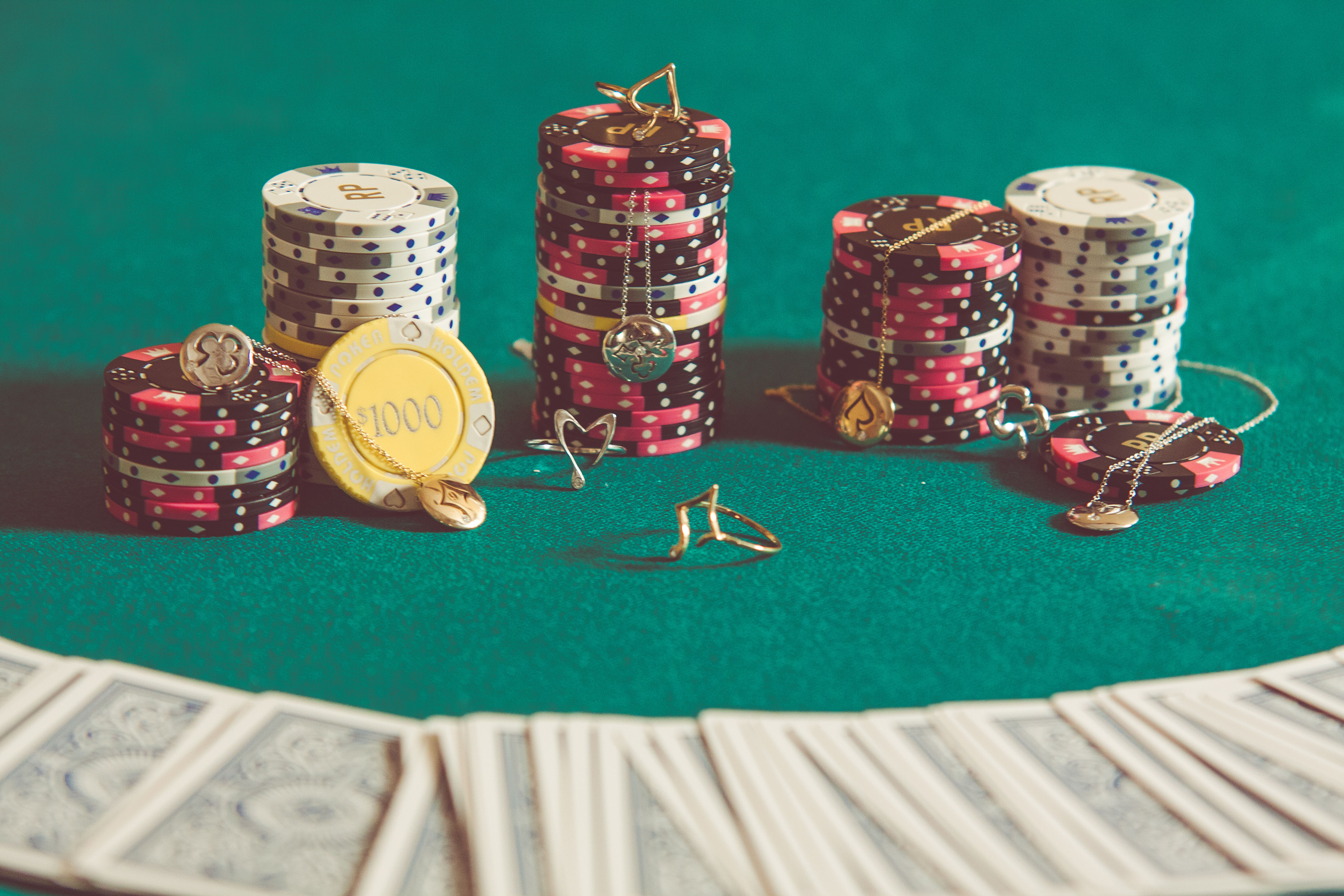 1 of 52- deck of cards based personality jewelry