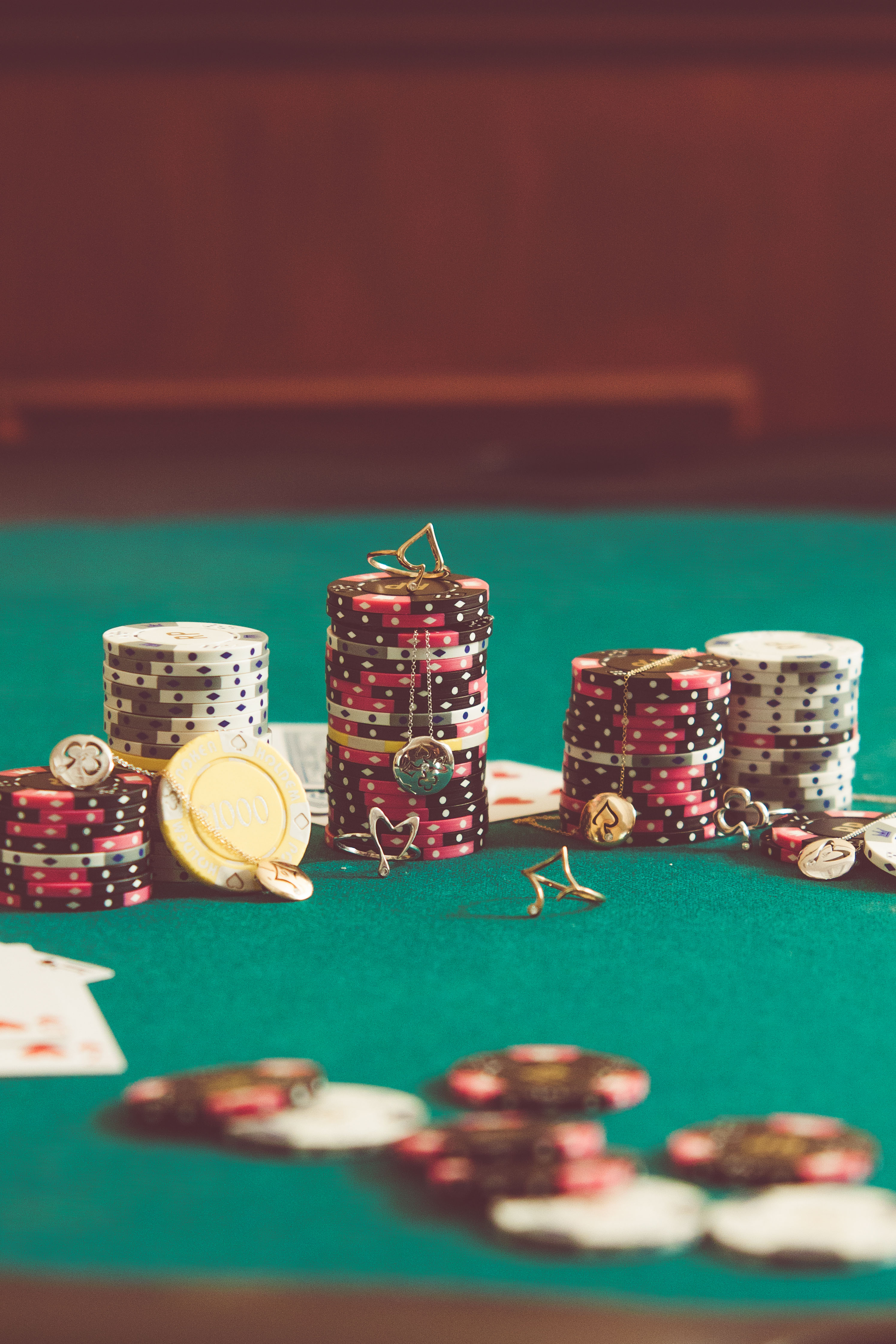 1 of 52- deck of cards based personality jewelry