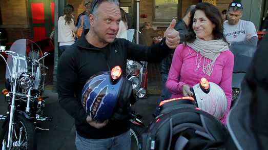 HelSTAR - wireless helmet brake and signal light