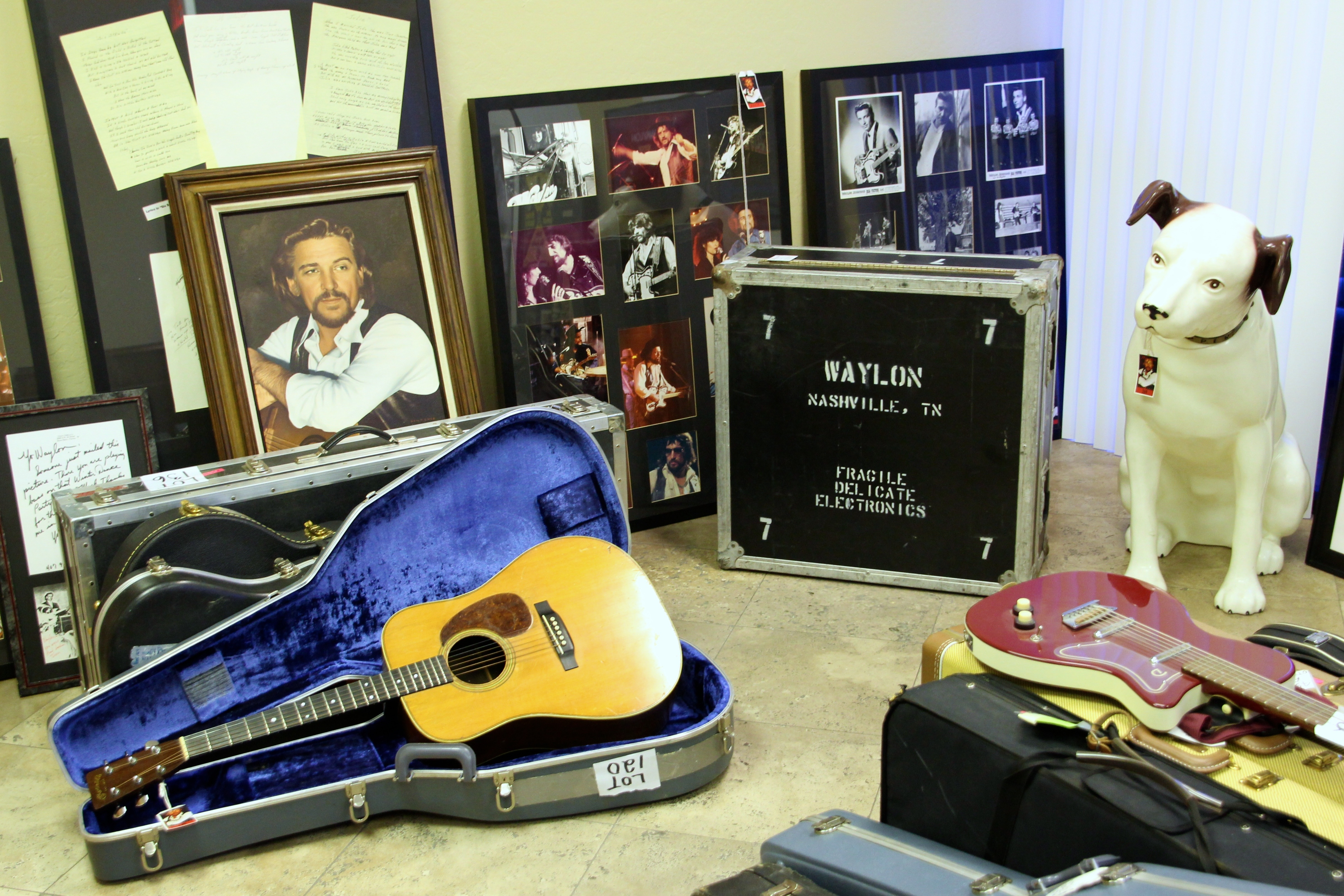 Waylon Jennings Auction