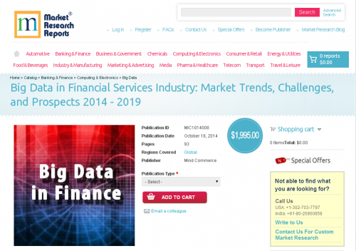 Big Data in Financial Services Industry'