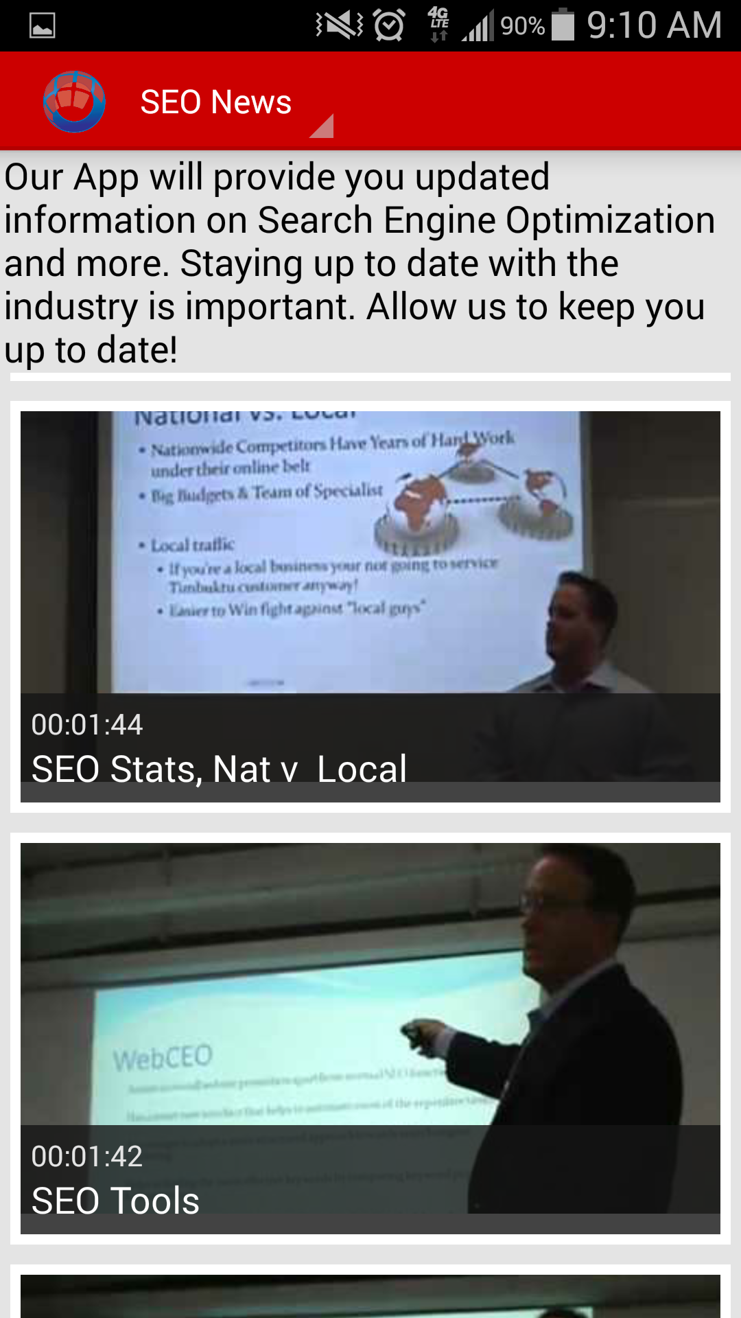 1SEO.com Android App'