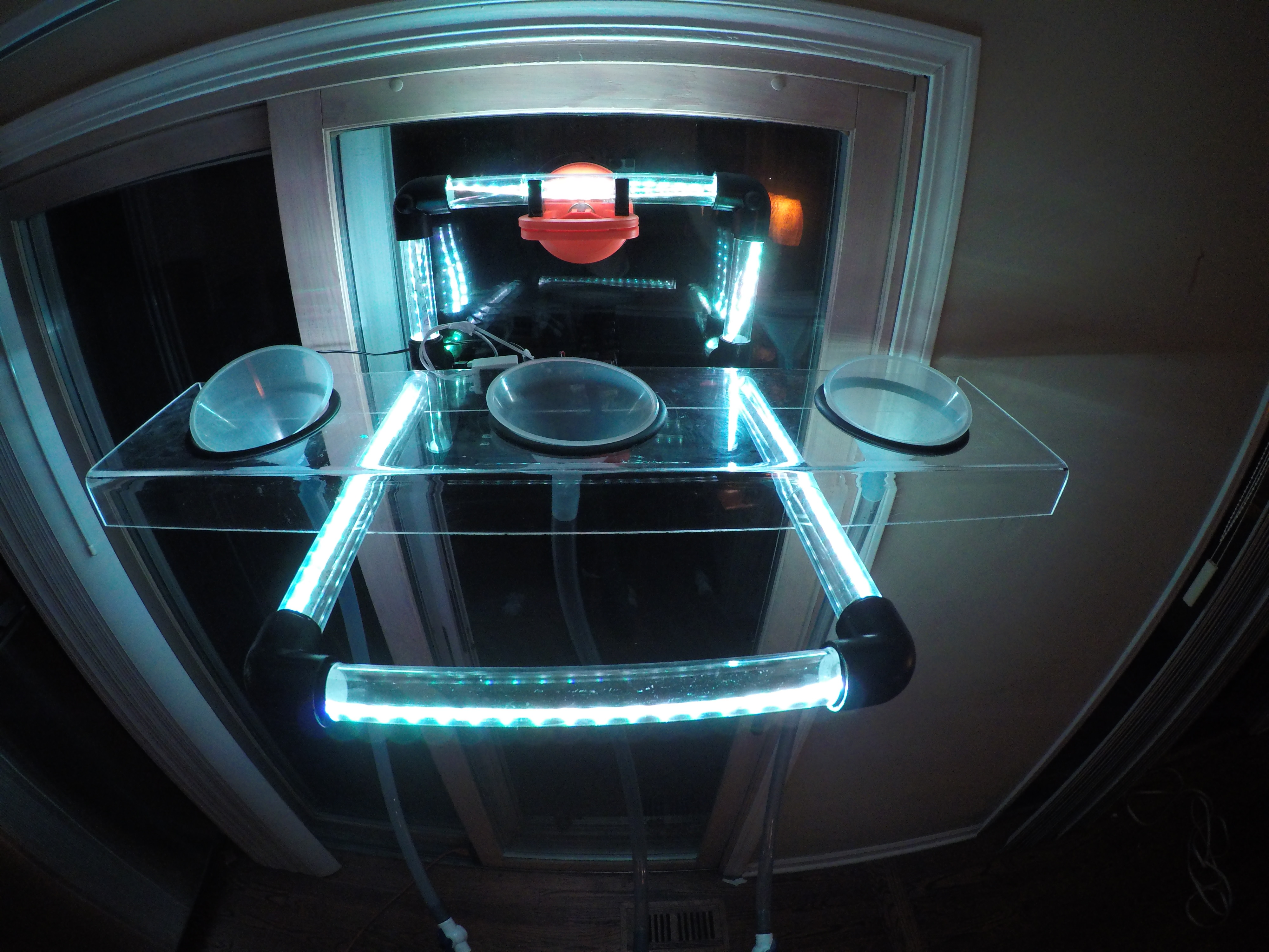 BRO BONG- LED Beer Bong Holder That Goes Anywhere