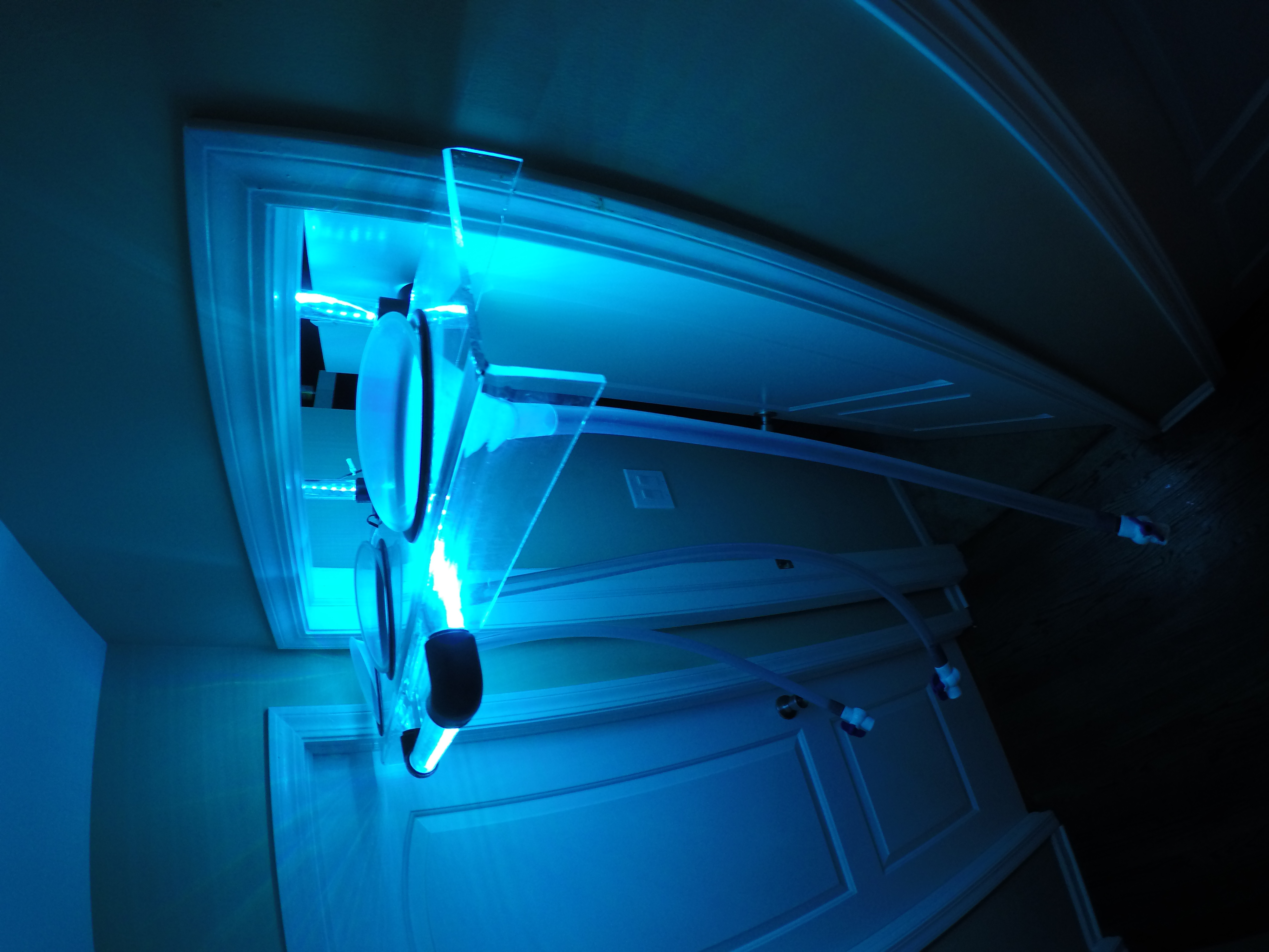 BRO BONG- LED Beer Bong Holder That Goes Anywhere'