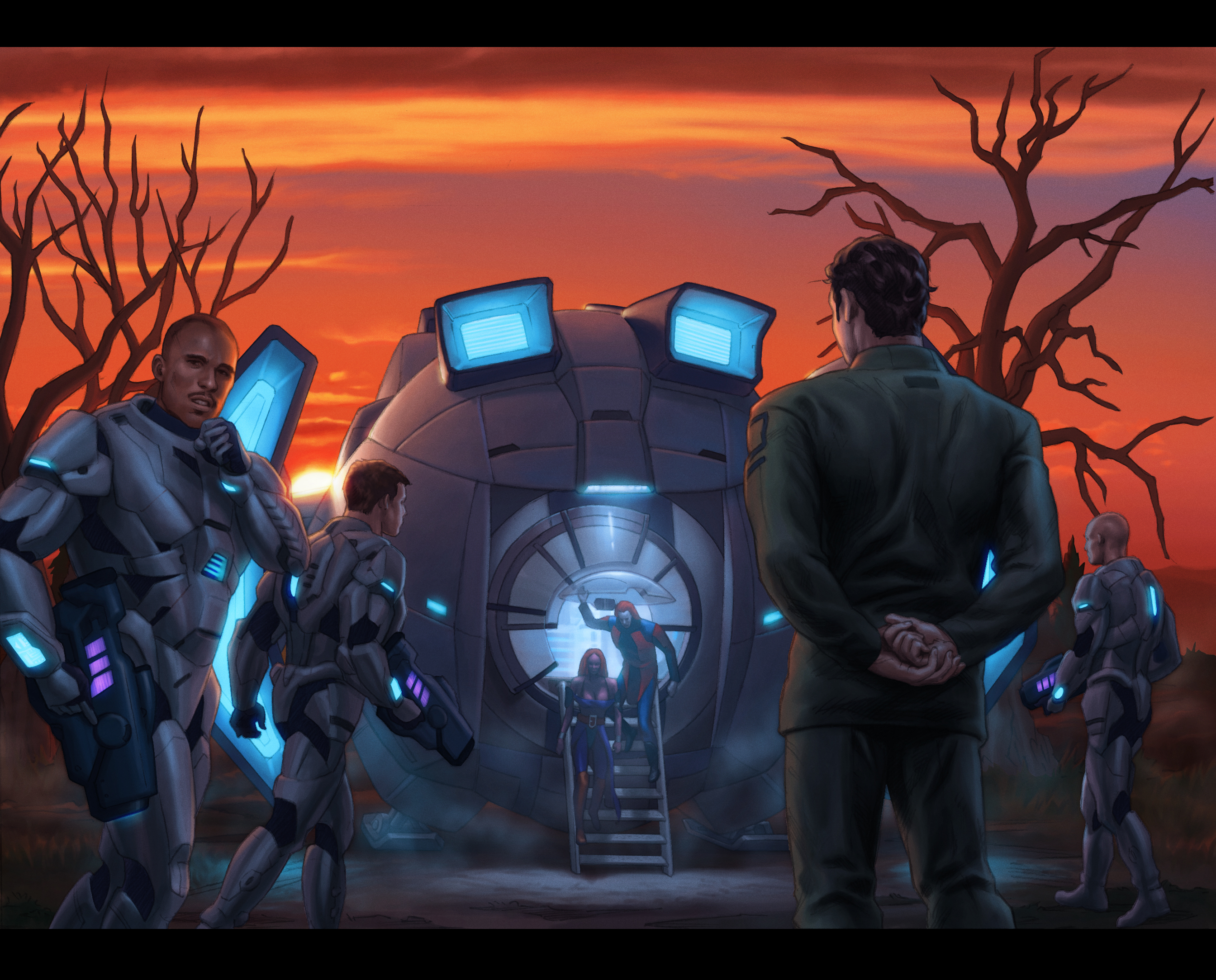 Mega Centarri SciFi Fantasy 3D Animated Web Series