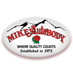 Company Logo For Mike Rose's Auto Body'