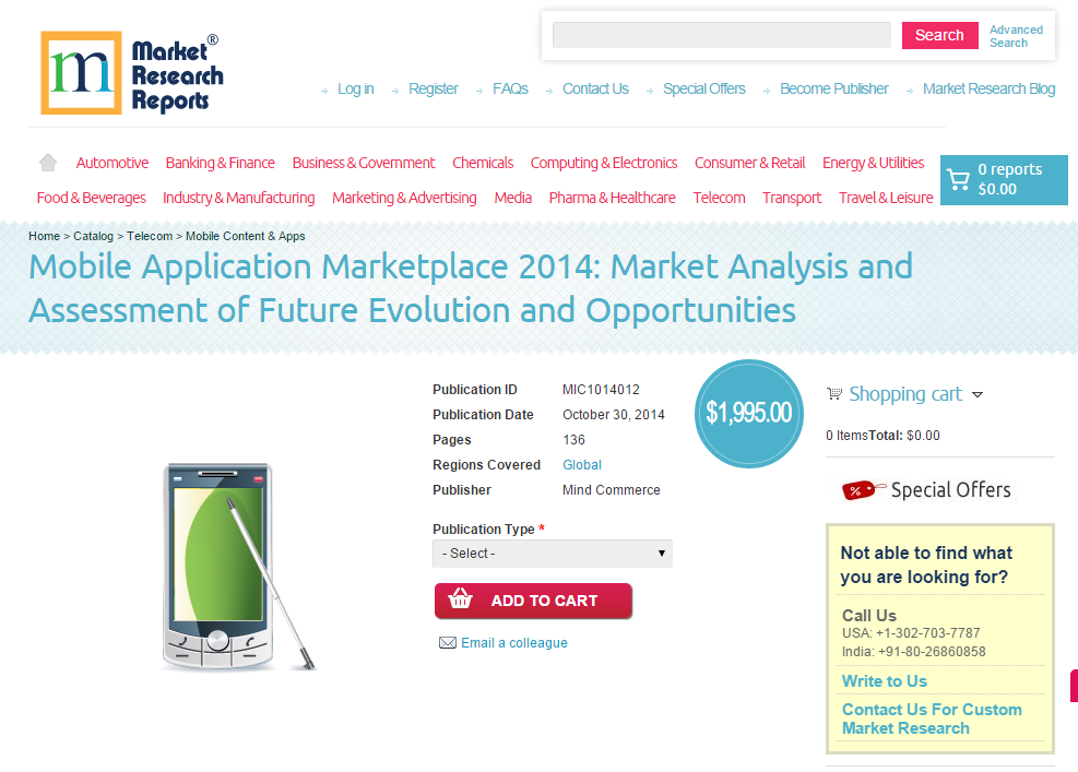 Mobile Application Marketplace 2014'