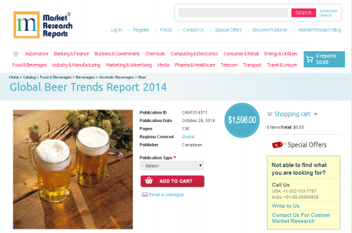 Global Beer Trends Report 2014'