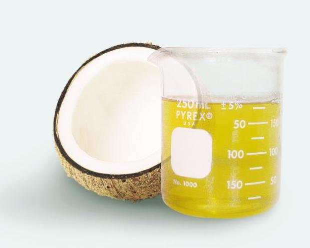 Virgin coconut oil doesn't is not heat processed'