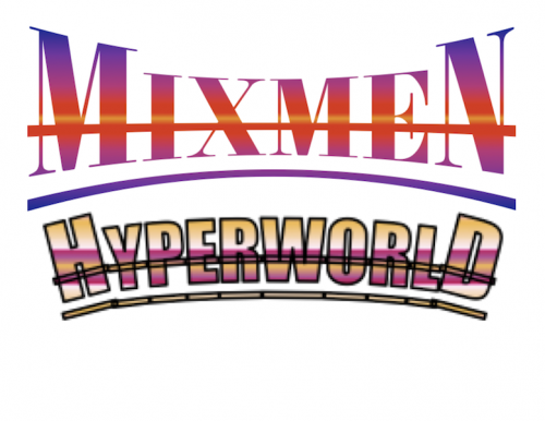 The logo of MixmeN Hyperworld'