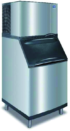Manitowoc Ice Machine on Ice Storage Bin'