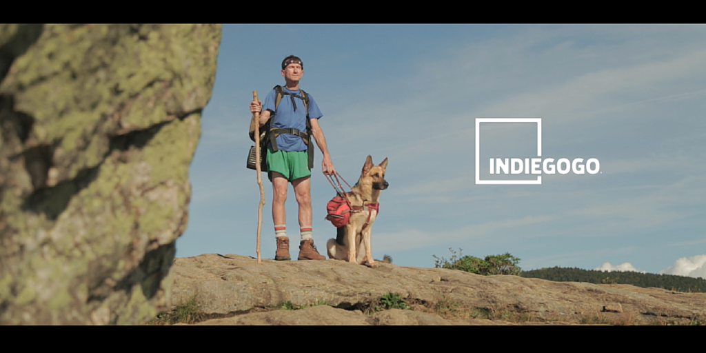 Actor Bill Oberst, Jr. as Blind Hiker Bill Irwin'