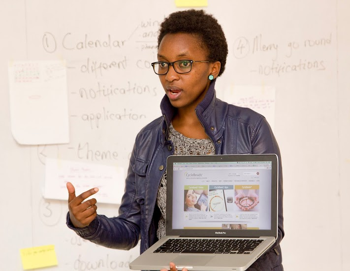 Abigail from iHub Research Shows Off CycleBeads Digital Tool