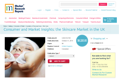 Skincare Market in the UK'
